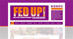 Desktop Screenshot of feduprally.org